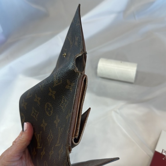 Auth Louis Vuitton Porte Tresor Etui used fair/good condition - Picture 4 of 16